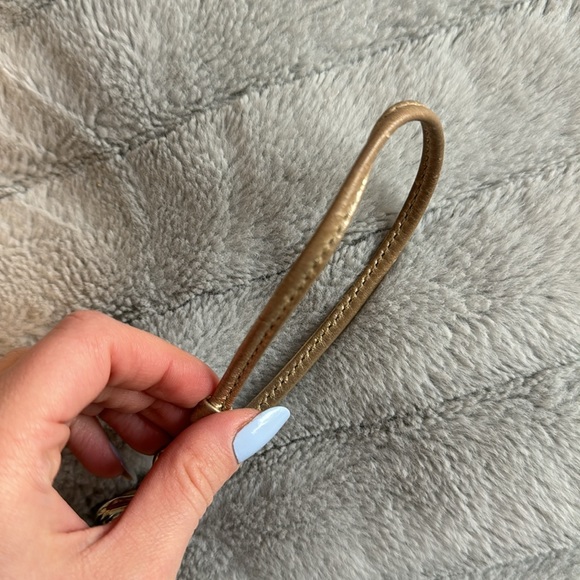 Coach Gold tones wristlet - Picture 3 of 14